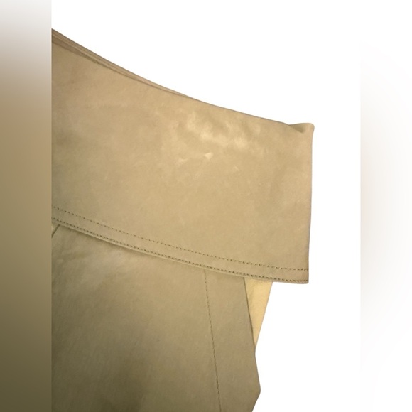 NWT FRAME Foldover Trouser Size 4 in Color Light/Tan Multi - Picture 7 of 11